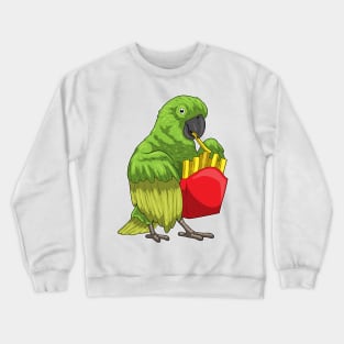 Parrot French fries Crewneck Sweatshirt